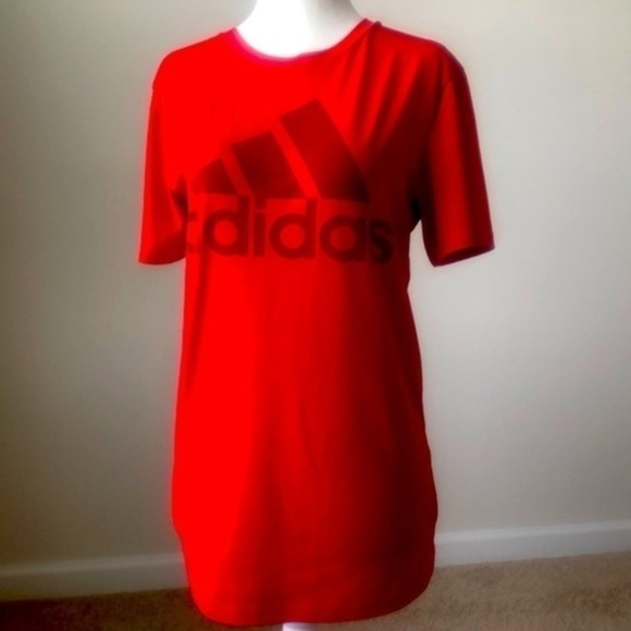 ADIDAS CLIMALITE Polyester T-Shirt - Picture 2 of 5
